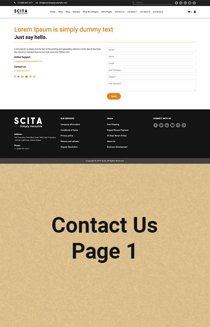 Contact Us 1 Demo