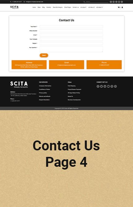 Contact Us 4 Demo