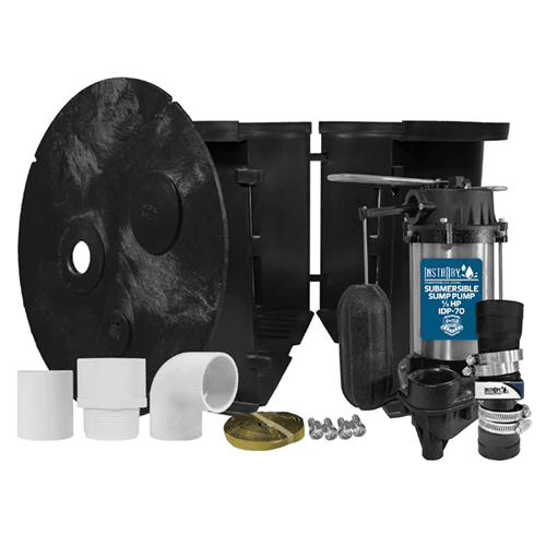 InstaDry® Crawl Space Sump Pump Kit