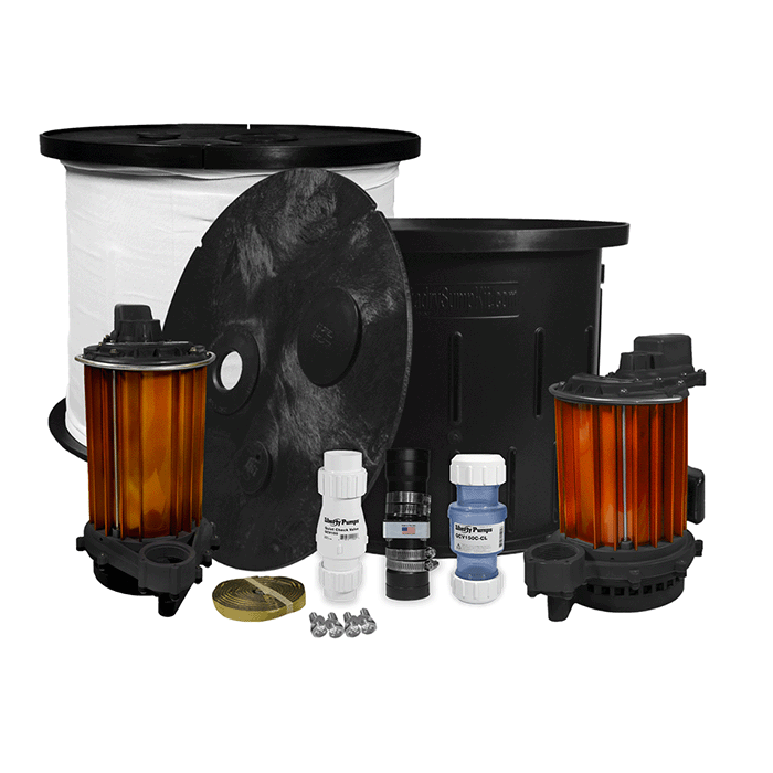 InstaDry® Crawl Space Sump Pump Kit